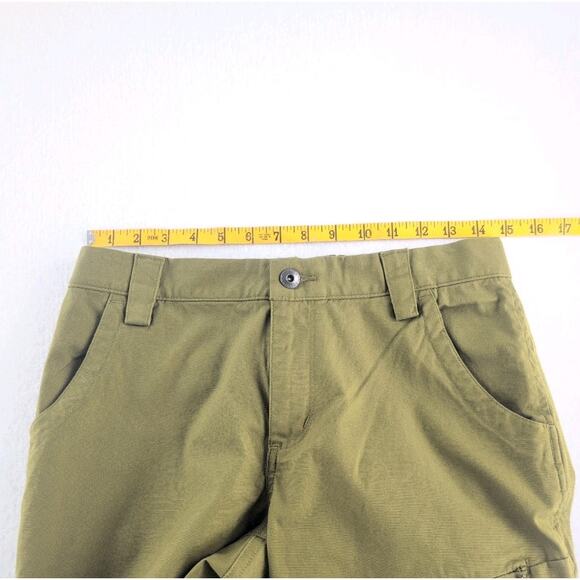Duluth Trading Co Rootstock Canvas Gardening Joggers Pants Women's Size 4 Olive - Picture 7 of 12